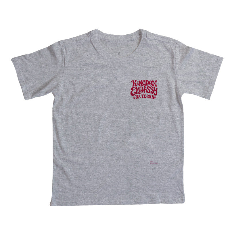 Camiseta Infantil Gospel Kingdom Embassy Minimalista
