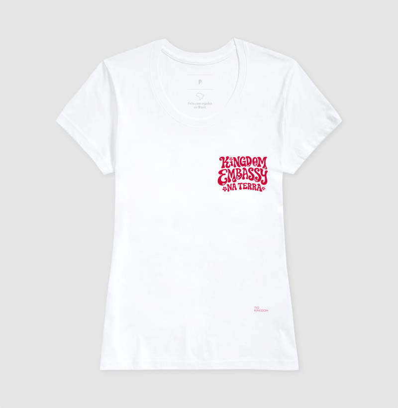 Camiseta Gospel Kingdom Embassy Minimalista