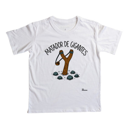 Camiseta Infantil do Reino Matador de Gigantes