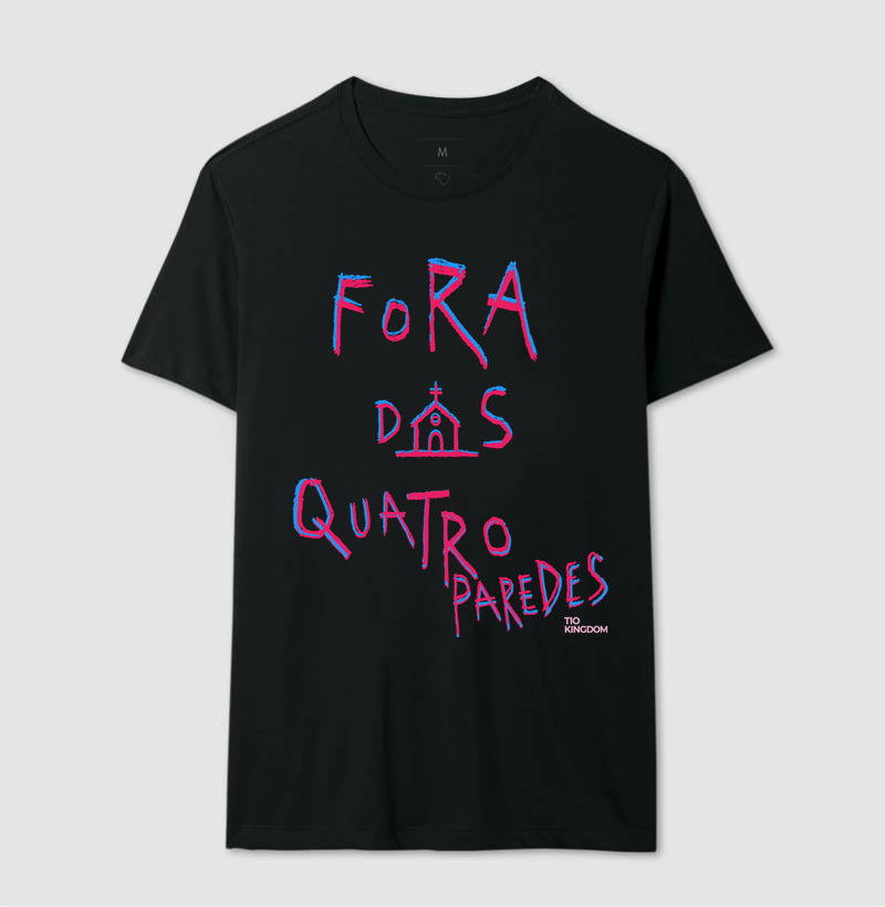 Camiseta Fora das 4 Paredes Burst of Colors