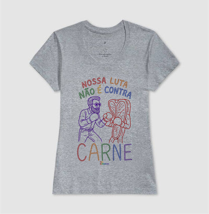 CAMISETA GOSPEL ADULTO CONTRA CARNE KINGDOM VIBES