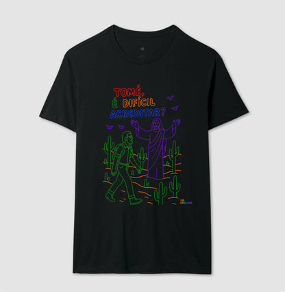 CAMISETA GOSPEL ADULTO TOMÉ E JESUS KINGDOM VIBES