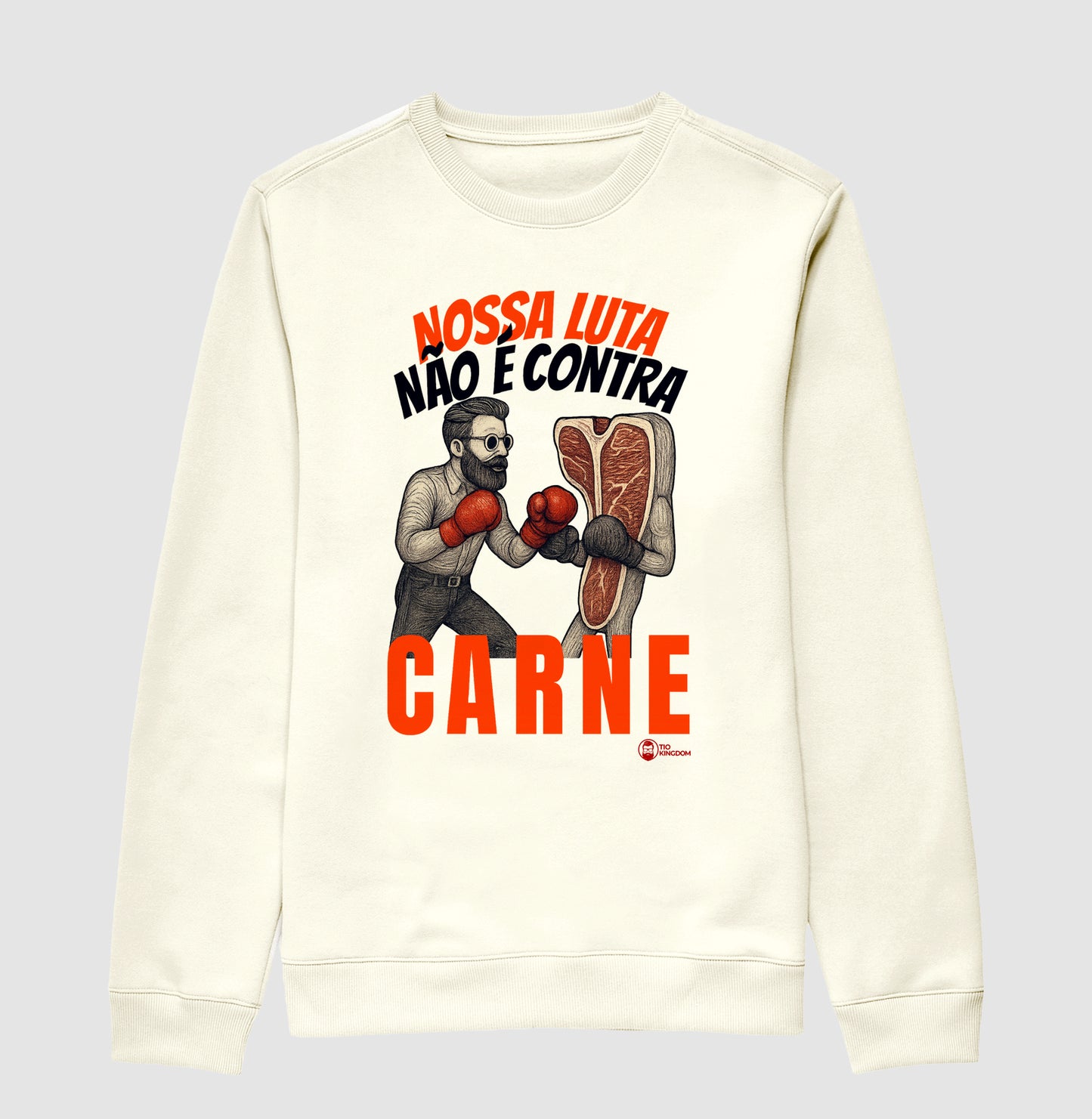 BLUSA MOLETOM 
CONTRA CARNE