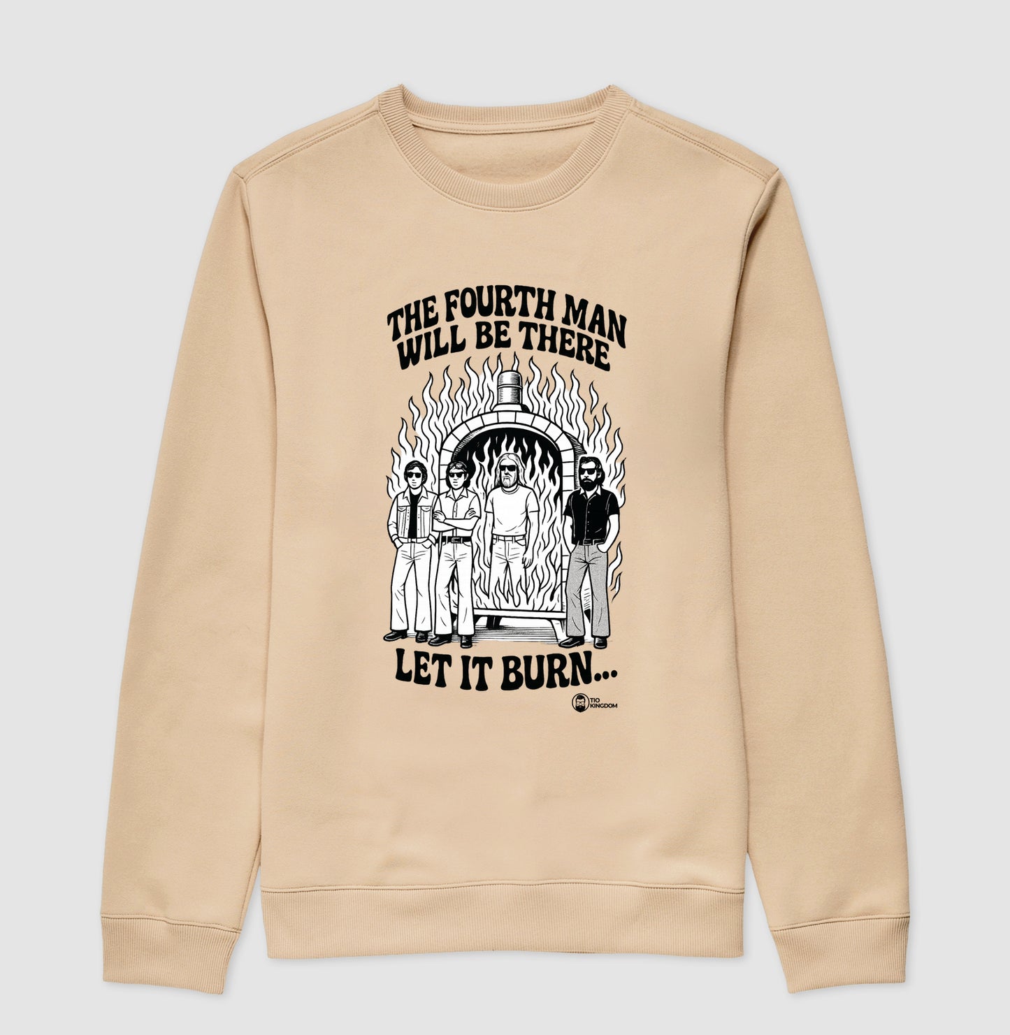 BLUSA MOLETOM LET IT BURN