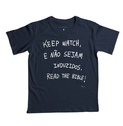 Camiseta Infantil Keep Watch Streetwear Gospel