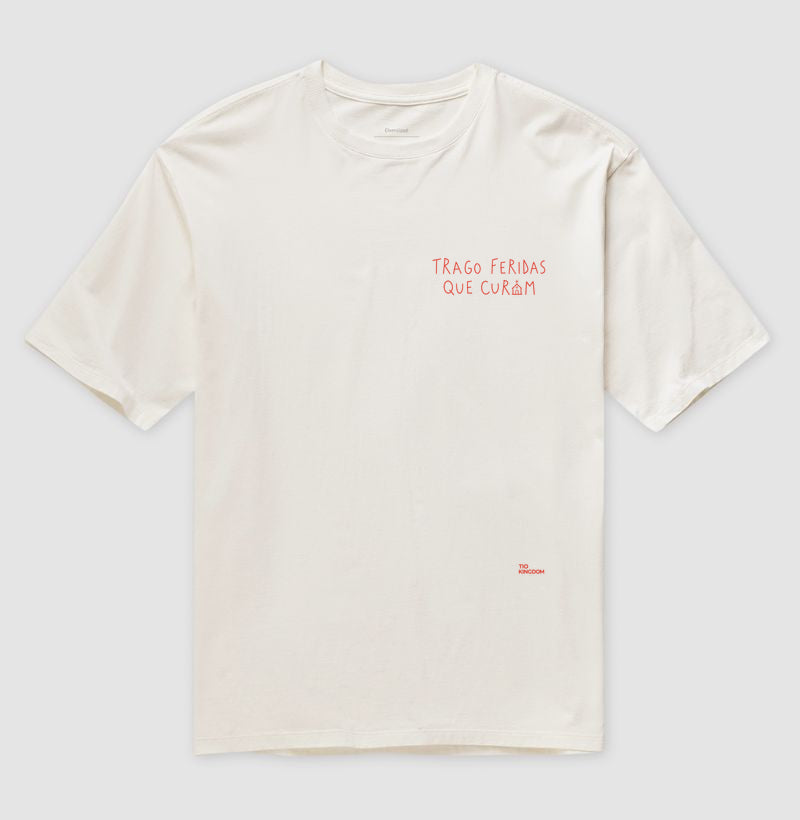 Oversized Feridas Que Curam Minimalista