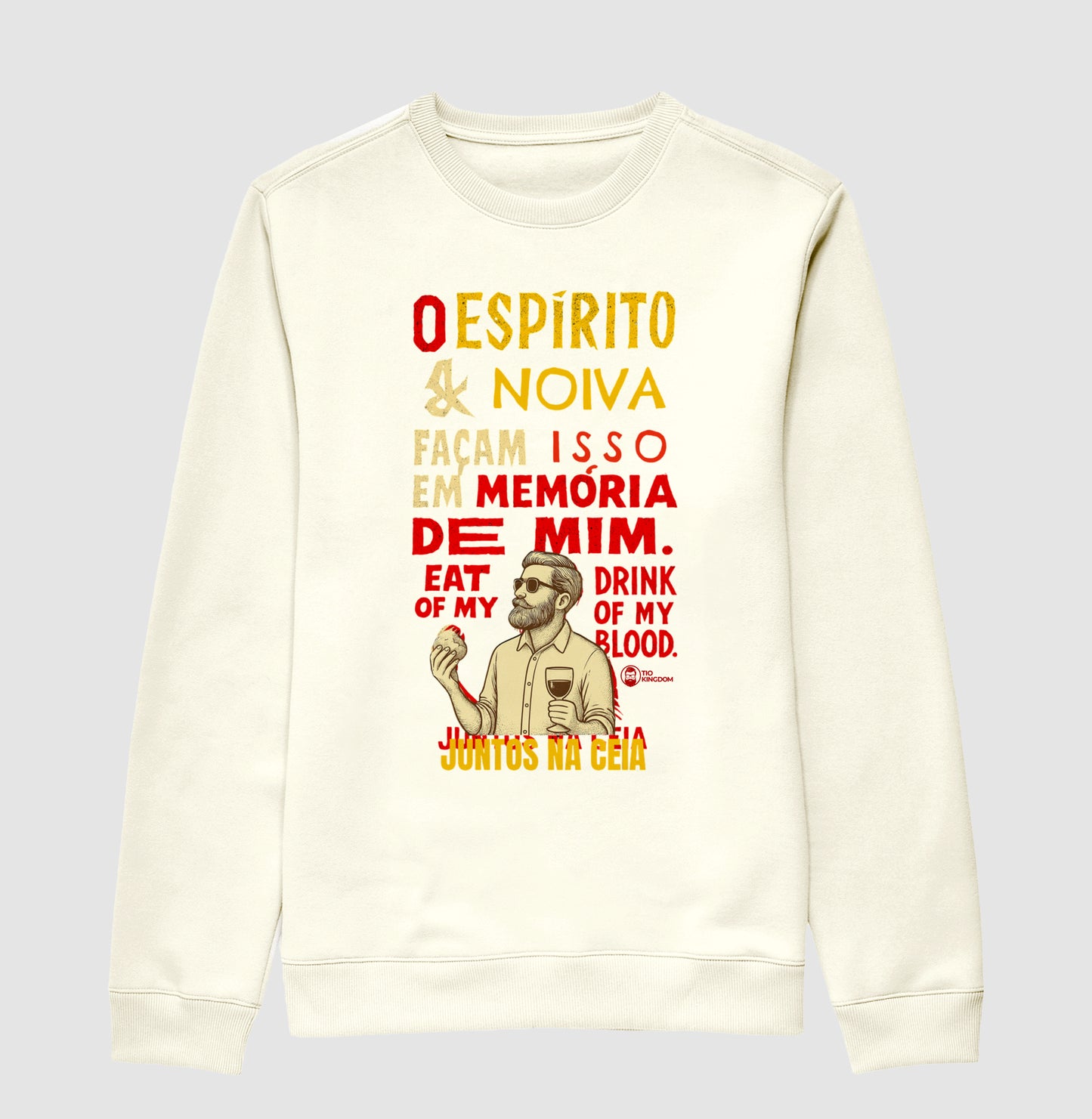 BLUSA MOLETOM SANTA CEIA