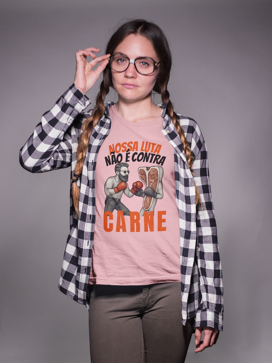 CAMISETA GOSPEL CONTRA CARNE