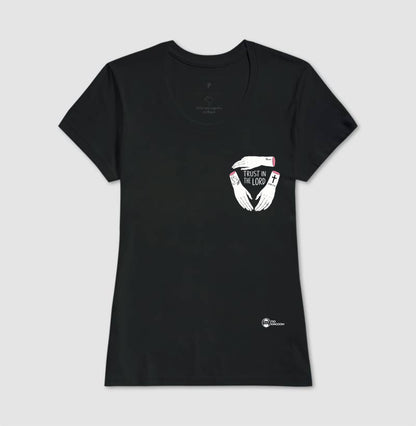 CAMISETA MINIMALISTA TRUST IN THE LORD