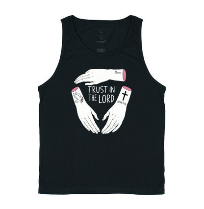 CAMISETA REGATA TRUST IN THE LORD UNISSEX