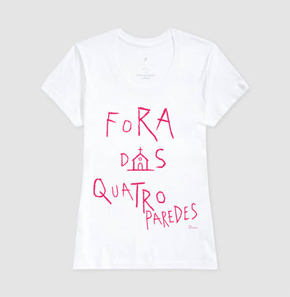 Camiseta Cristã Fora Das 4 Paredes Gospel Streetwear