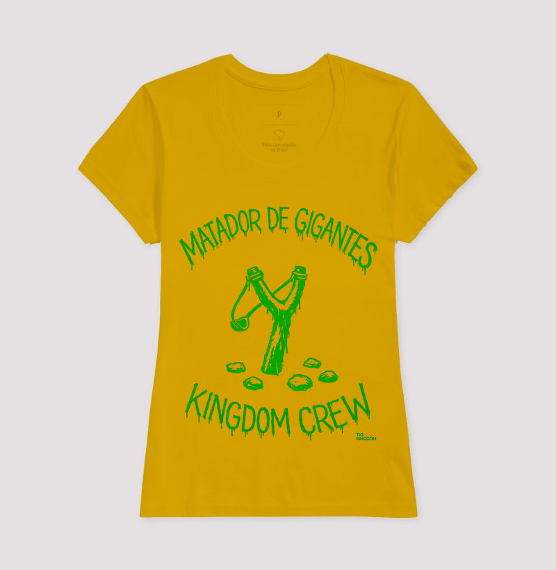 CAMISETA UNISSEX DAVI MATADOR DE GIGANTES