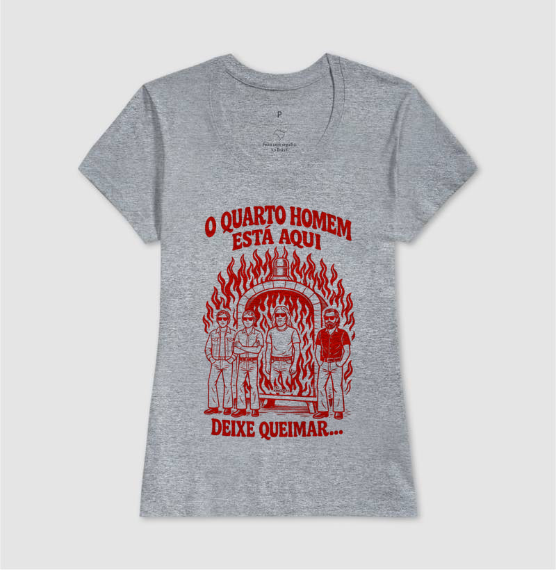 CAMISETA GOSPEL DEIXA QUEIMAR