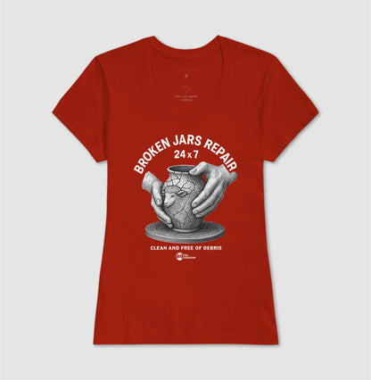 CAMISETA BROKEN JARS vs FREE REPAIR