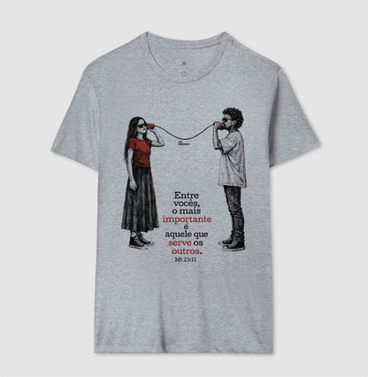 CAMISETA CRISTÃ SERVIR É PROPÓSITO