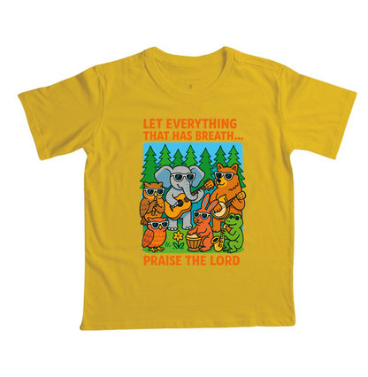 CAMISETA INFANTIL PRAISE THE LORD