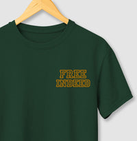 Camiseta Minimalista Free Indeed Gospel