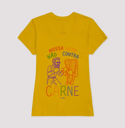 CAMISETA GOSPEL ADULTO CONTRA CARNE KINGDOM VIBES