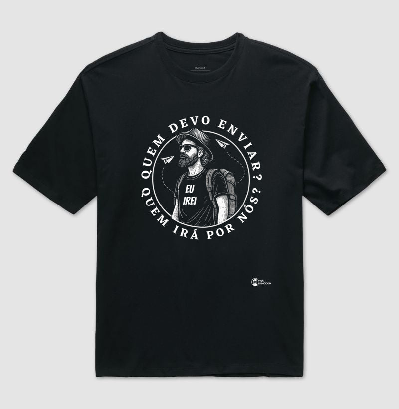 CAMISETA OVERSIZED GOSPEL EU IREI