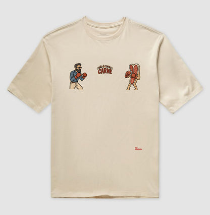 Oversized Cristã Retro Style Efésios 6 Contra Carne