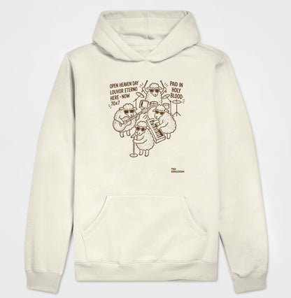 Blusa Moletom Gospel Com Capuz Louvor Eterno Open Heaven