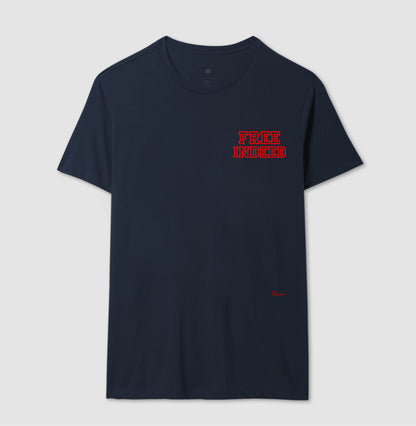 Camiseta Minimalista Free Indeed Gospel