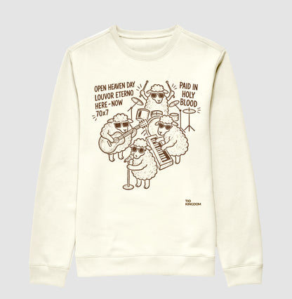 Blusa de Moletom Cristã Open Heaven - Louvor Eterno