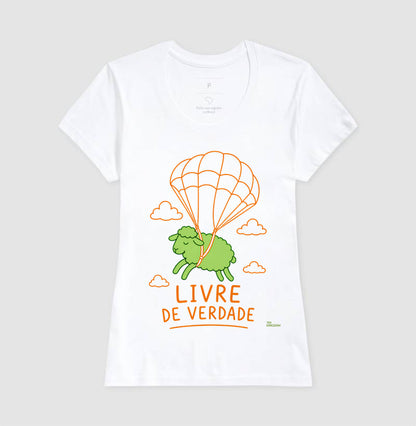 CAMISETA GOSPEL LIVRE DE VERDADE