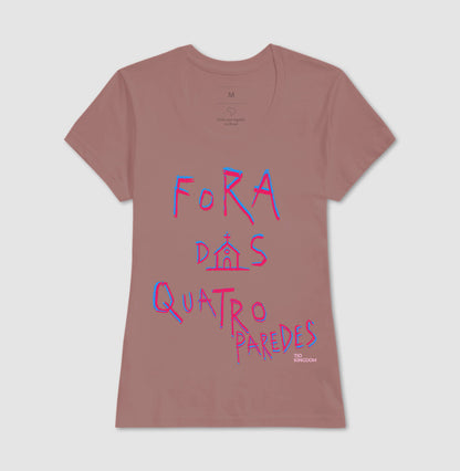 Camiseta Fora das 4 Paredes Burst of Colors