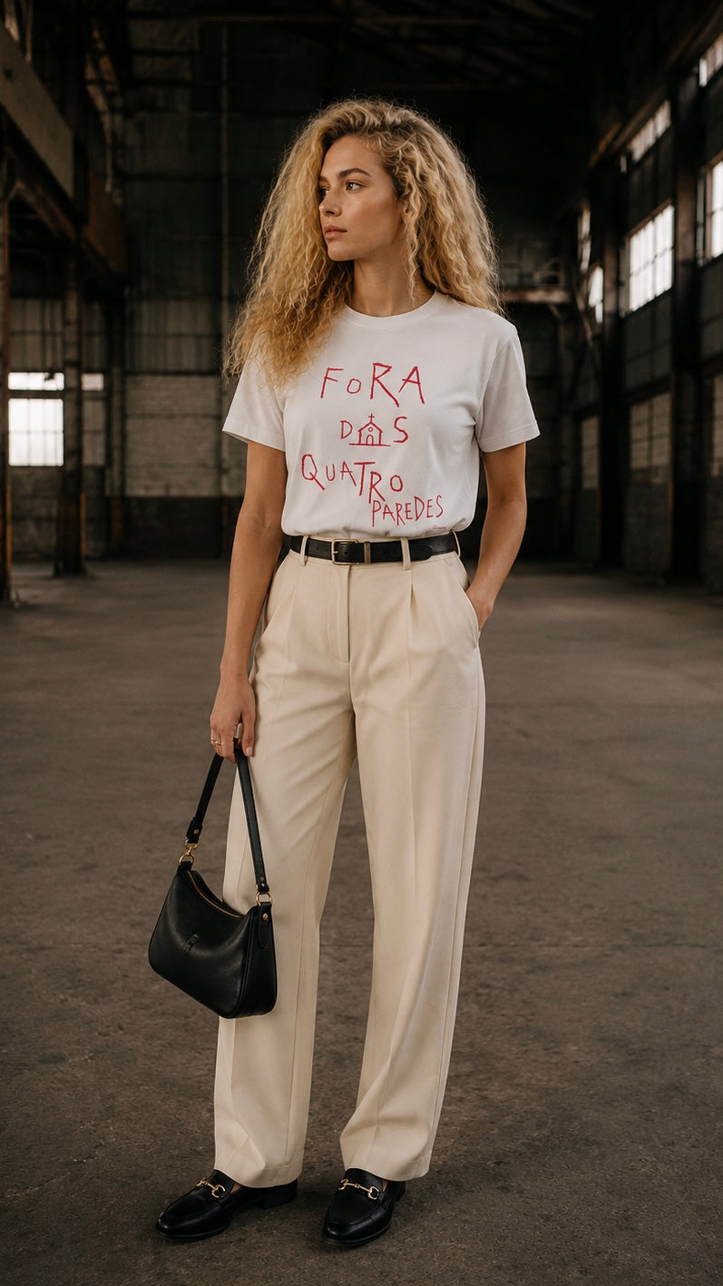 Camiseta Cristã Fora Das 4 Paredes Gospel Streetwear