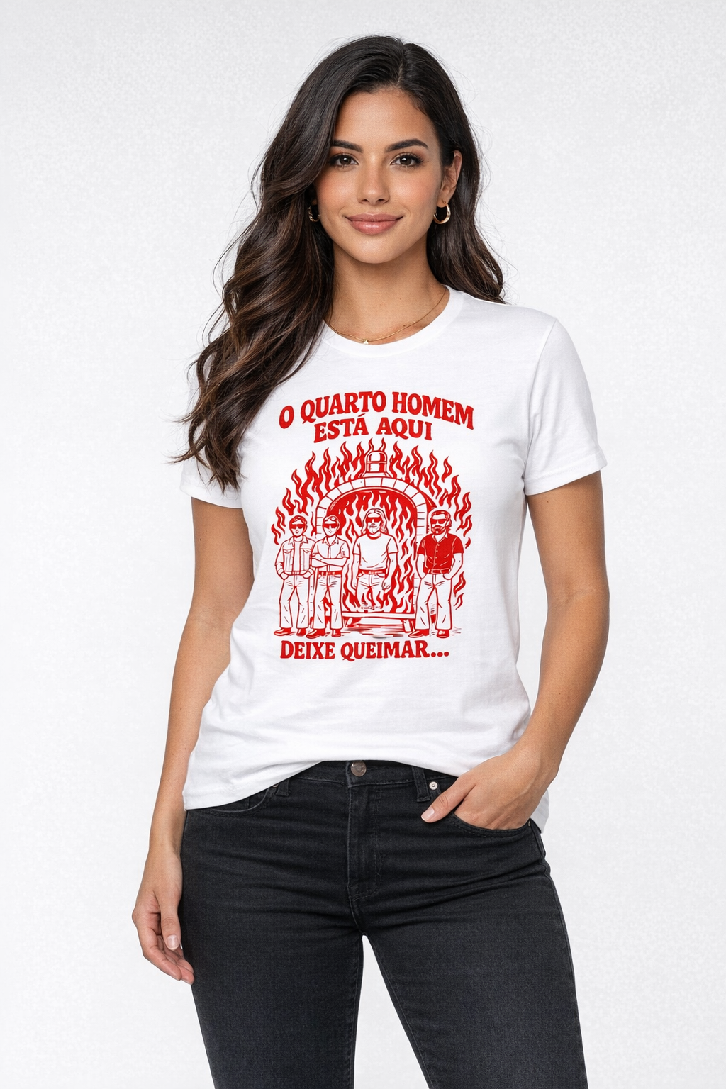 CAMISETA GOSPEL DEIXA QUEIMAR
