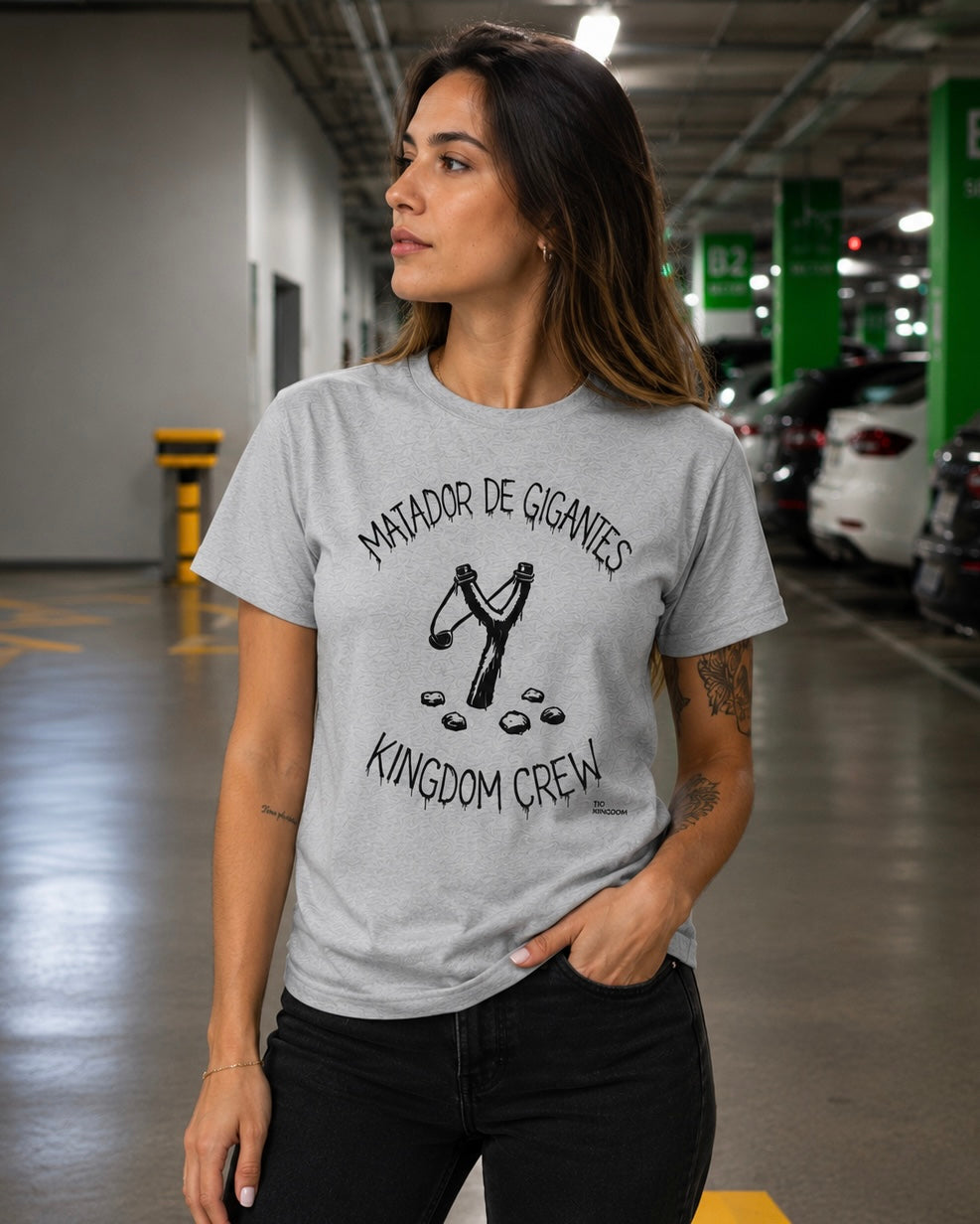 CAMISETA UNISSEX DAVI MATADOR DE GIGANTES