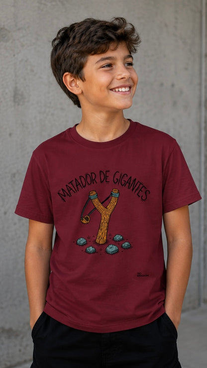 Camiseta Infantil do Reino Matador de Gigantes
