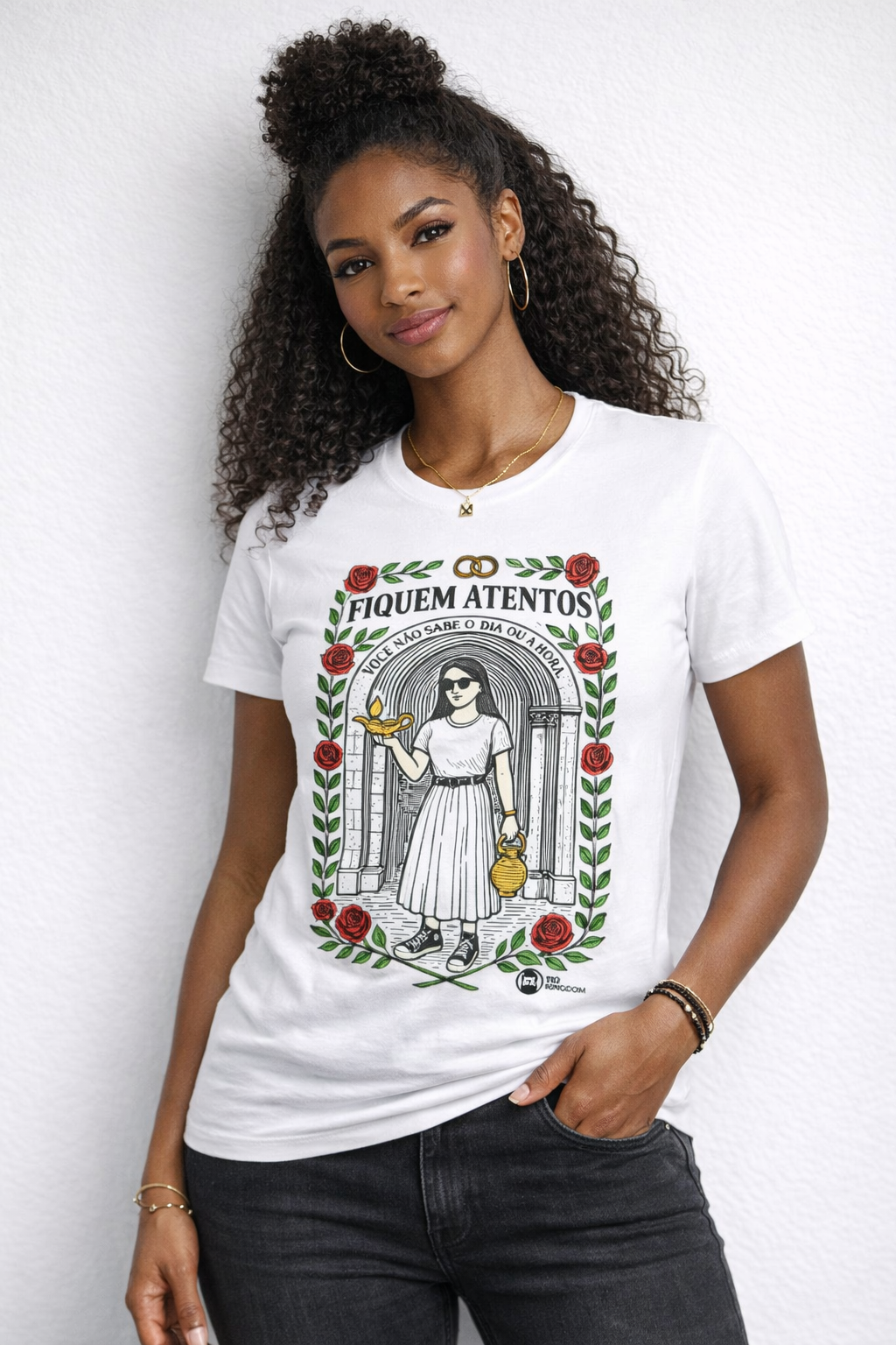 CAMISETA GOSPEL FIQUEM ATENTOS