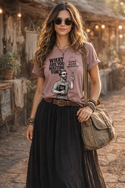 CAMISETA GOSPEL SEND MORE WORKERS