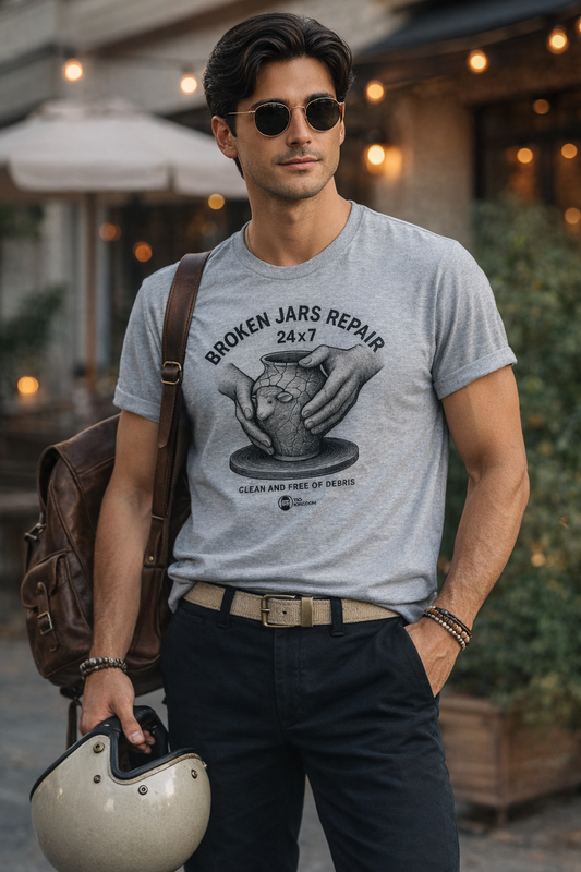 CAMISETA BROKEN JARS vs FREE REPAIR