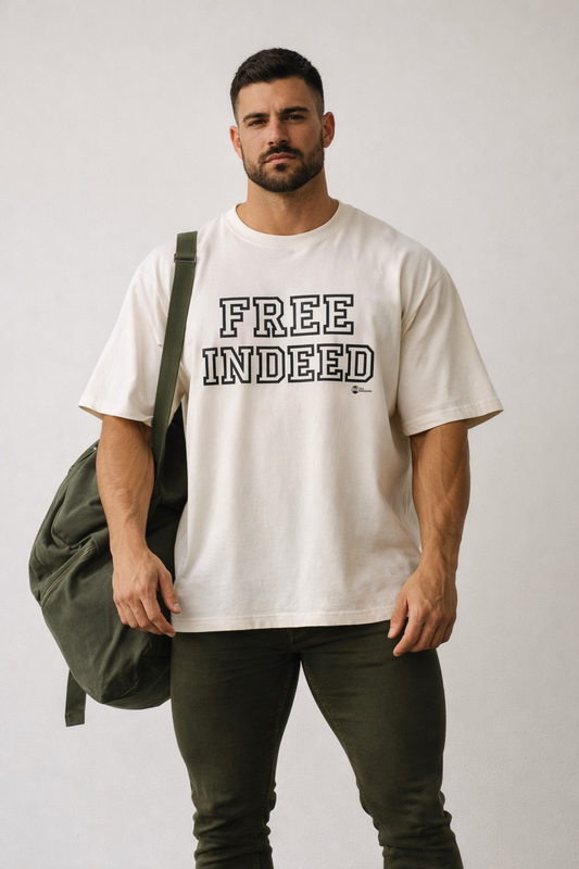 CAMISETA OVERSIZED GOSPEL FREE INDEED