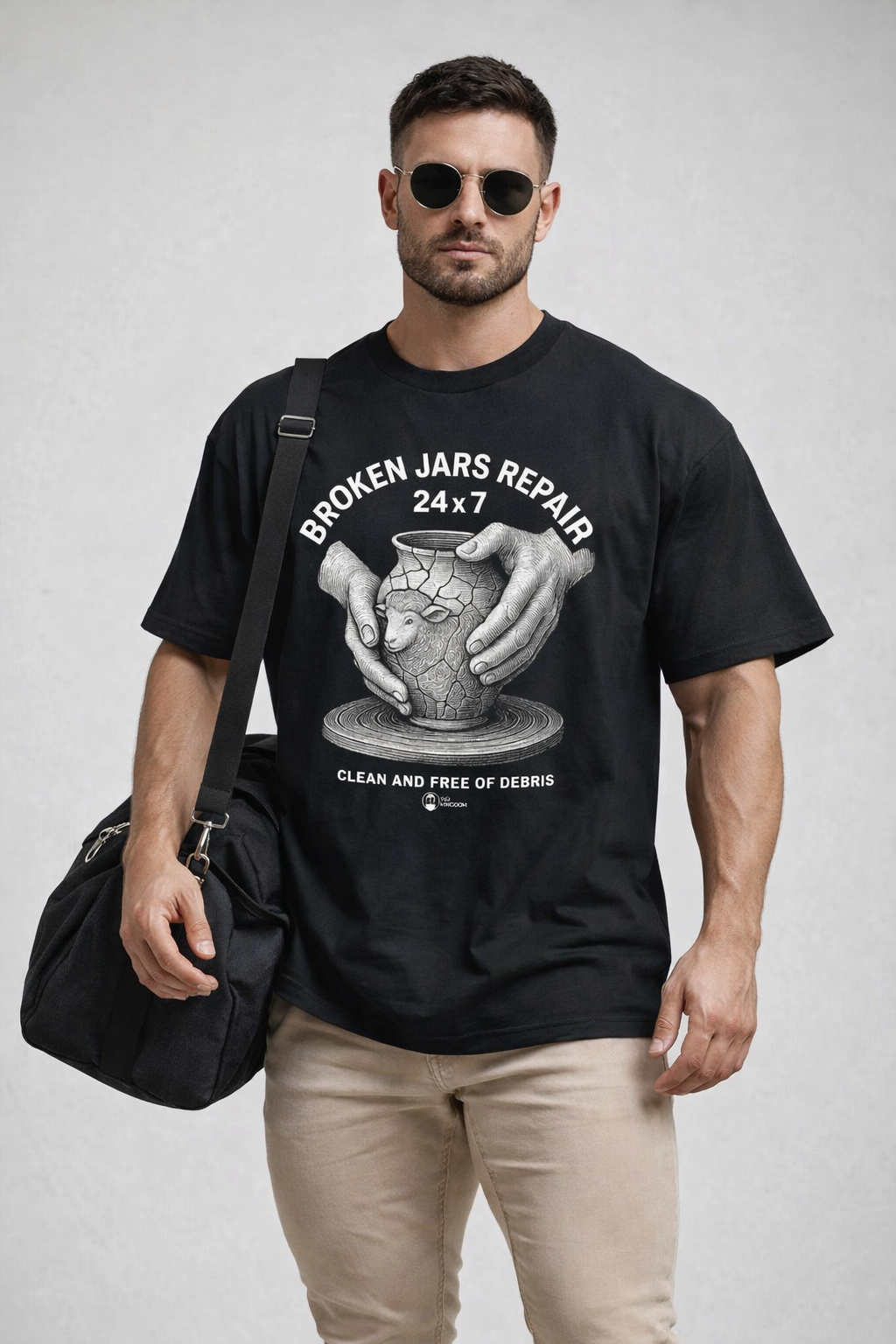 CAMISETA GOSPEL OVERSIZED BROKEN JARS