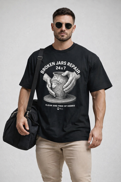 CAMISETA GOSPEL OVERSIZED BROKEN JARS