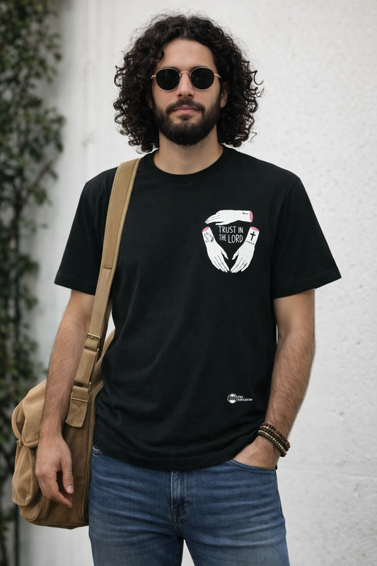 CAMISETA MINIMALISTA TRUST IN THE LORD