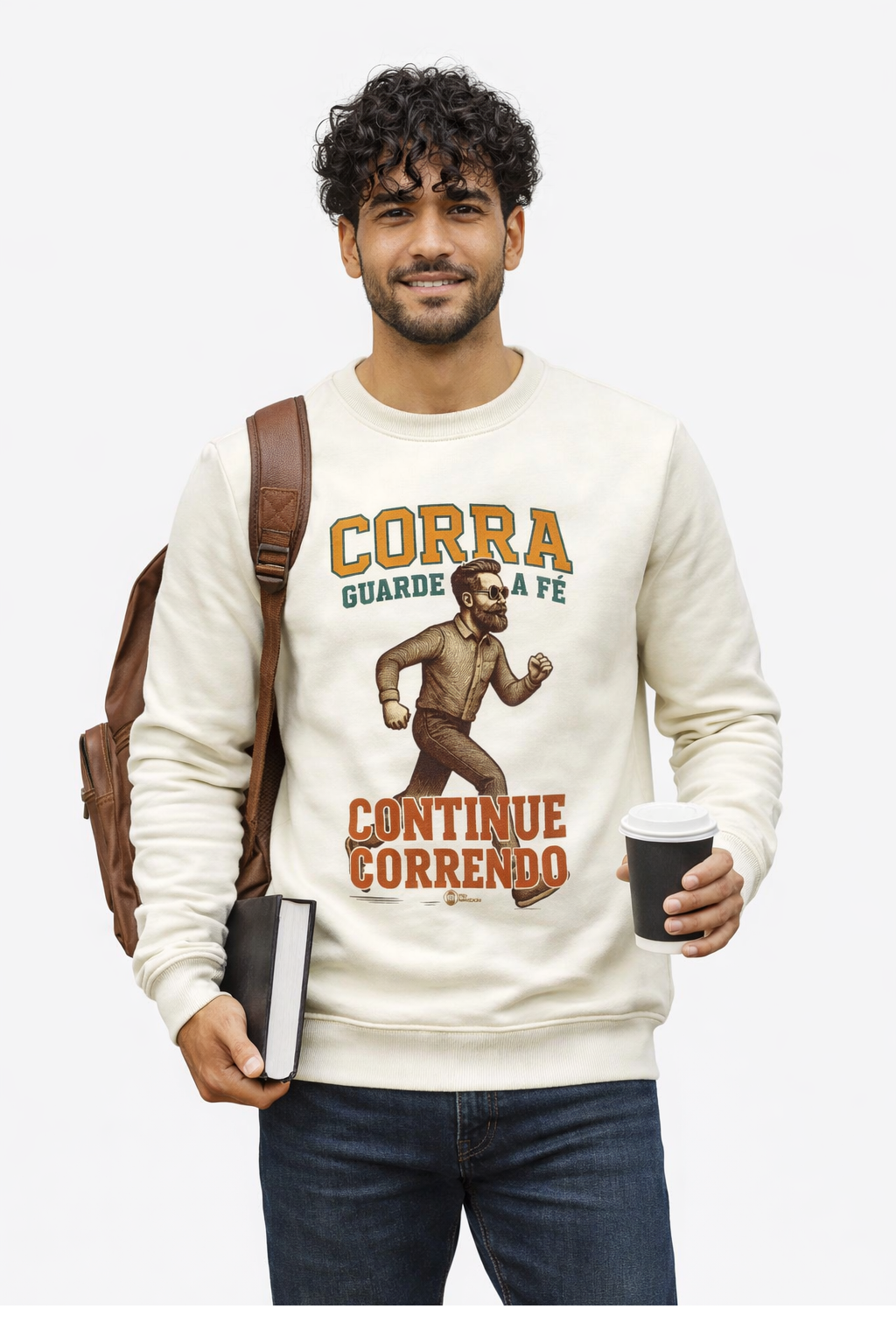 BLUSA MOLETOM 
CORRIDA DA FÉ