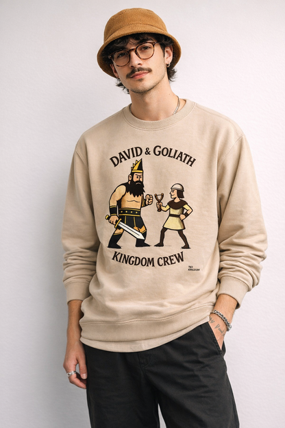 BLUSA MOLETOM DAVID AND GOLIATH