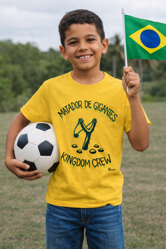 CAMISETA INFANTIL MATADOR DE GIGANTES