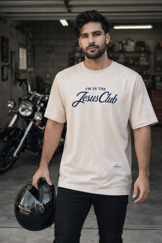 CAMISETA OVERSIZED CRISTÃ JESUS CLUB