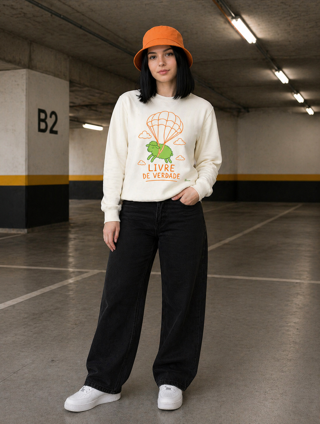 BLUSA GOSPEL MOLETOM LIVRE DE VERDADE