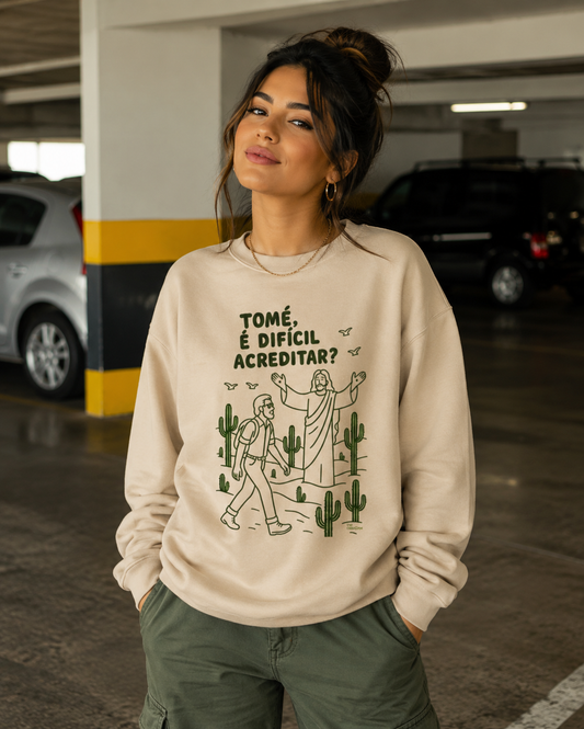 BLUSA GOSPEL MOLETOM TOMÉ