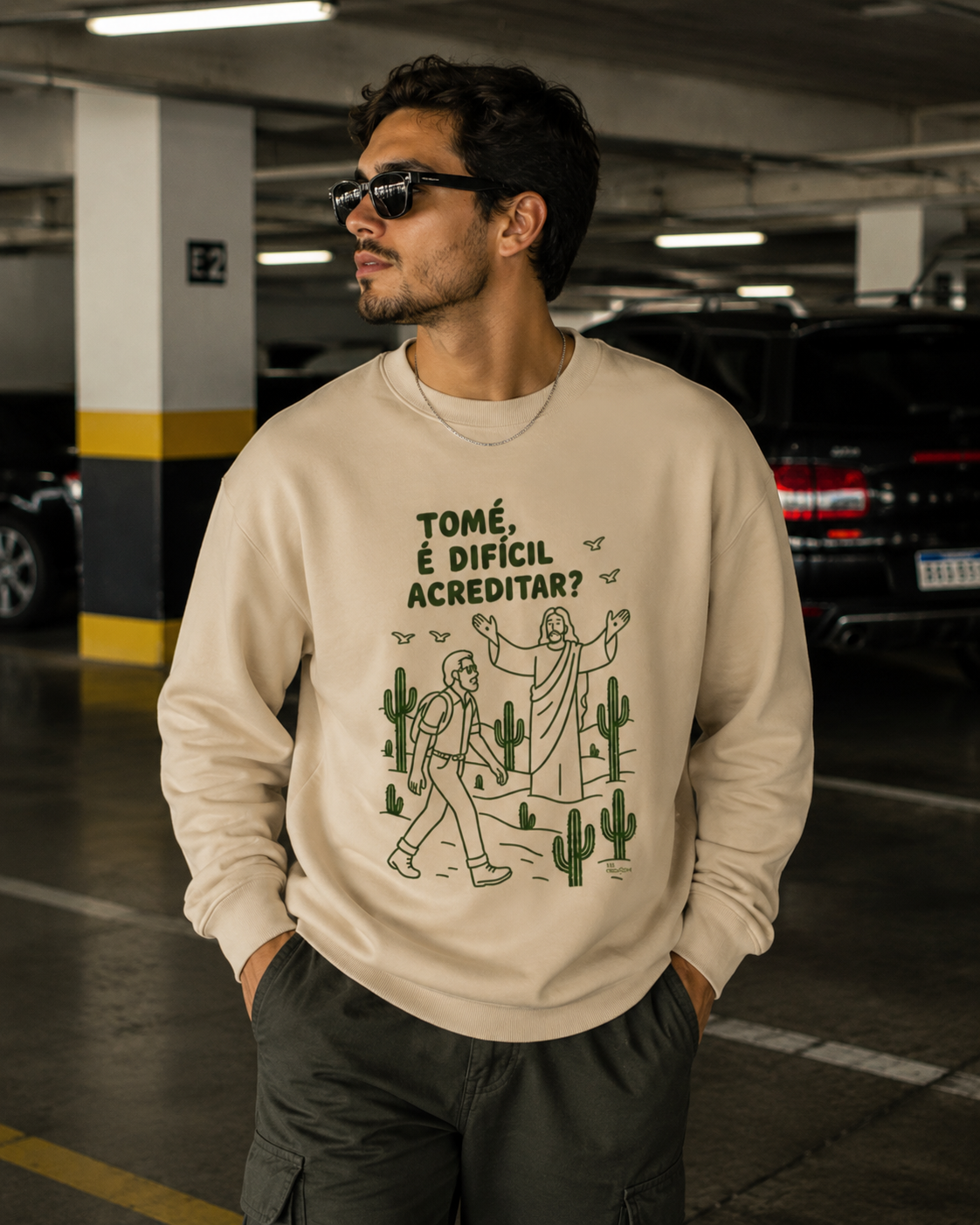 BLUSA GOSPEL MOLETOM TOMÉ