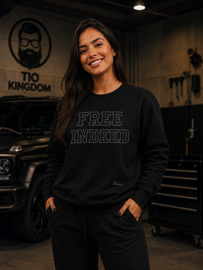 BLUSA MOLETOM GOSPEL FREE INDEED