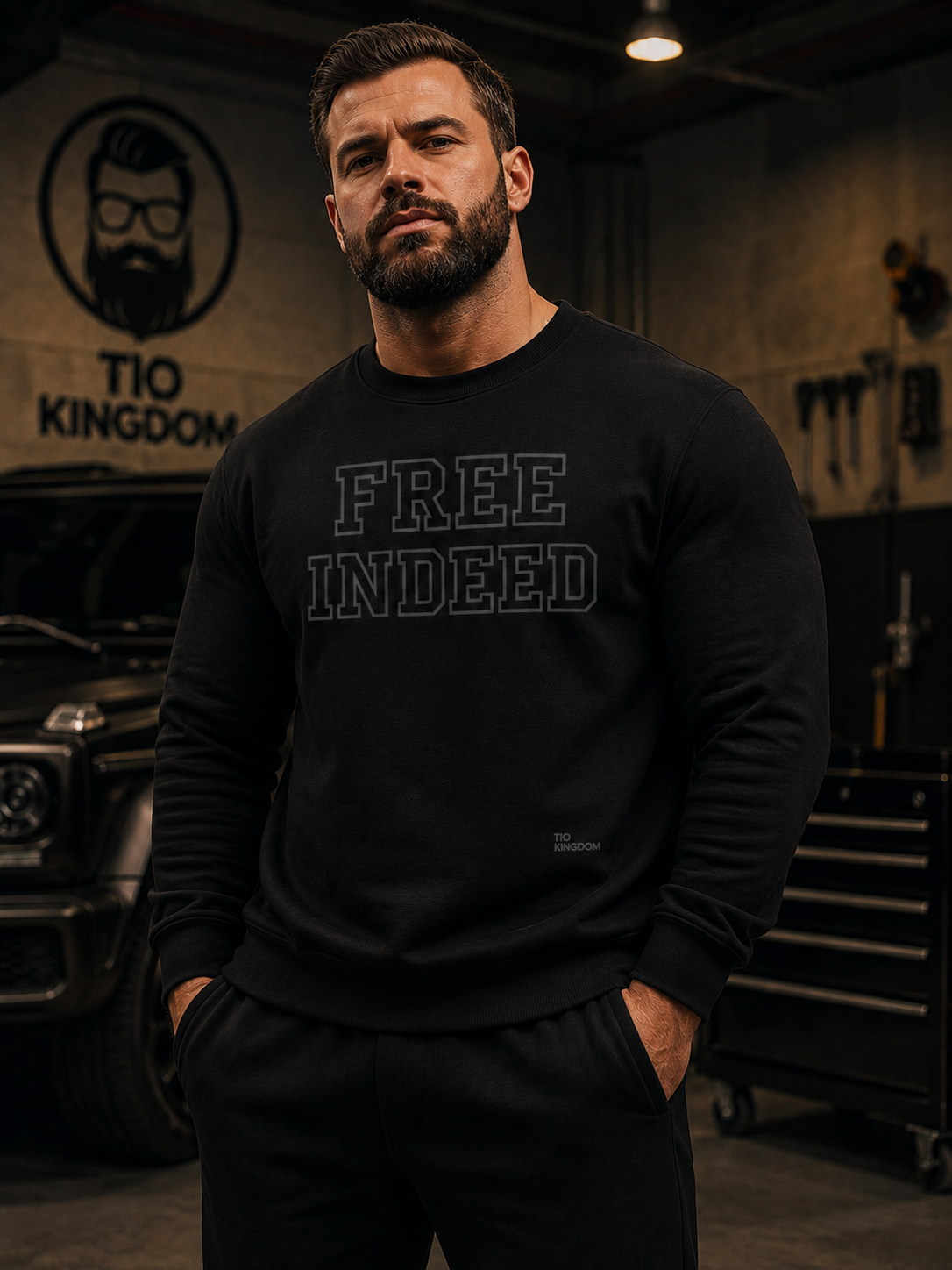BLUSA MOLETOM GOSPEL FREE INDEED