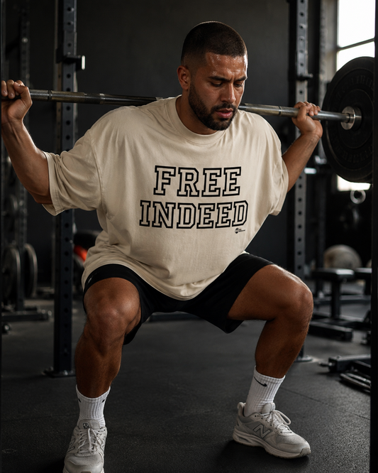 CAMISETA OVERSIZED GOSPEL FREE INDEED
